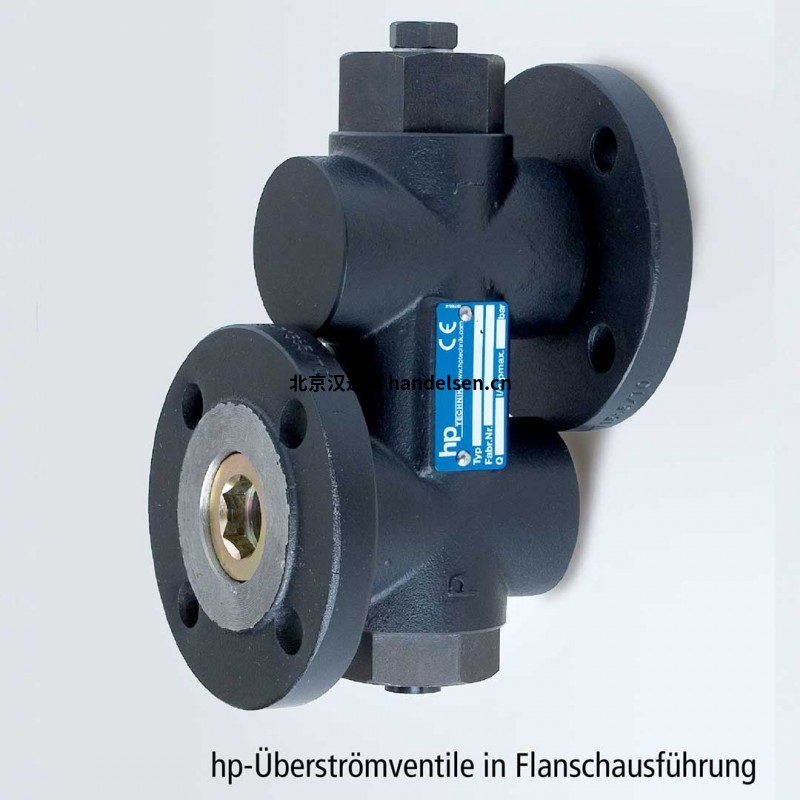 hp technik hp-帶螺紋連接的溢流閥 hp-ueberstroemventil-geflanschte-ausfuerung