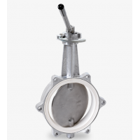 德國Warex Valve DKZ 105型蝶閥，專為安裝在容器或筒倉下而開發