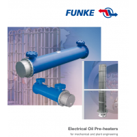 FUNKE 電油預熱器，特別適用于室外區域和需要規定油溫的試驗臺上的機器