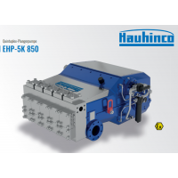 Hauhinco EHP-5K 850 五聯柱塞泵，流量可達 2109 dm3/min