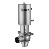 INOXPA INNOVA N 截止單座閥，為衛生應用而設計的氣動截止單座閥