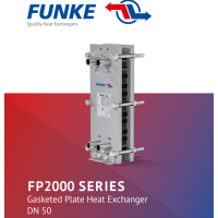 FUNKE 墊片板式換熱器 FP2000系列，多通道設計