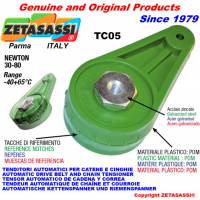 ZETASASSI? 自動旋轉臂張緊器TC系列，可提高鏈條和皮帶的耐用性