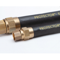Lippmann橡膠電子軟管保護器88825DN25 寬25毫米，壁厚6毫米